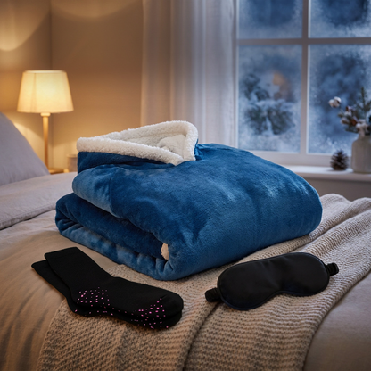 Pack Ritual de invierno: batamanta, calcetines térmicos y antifaz